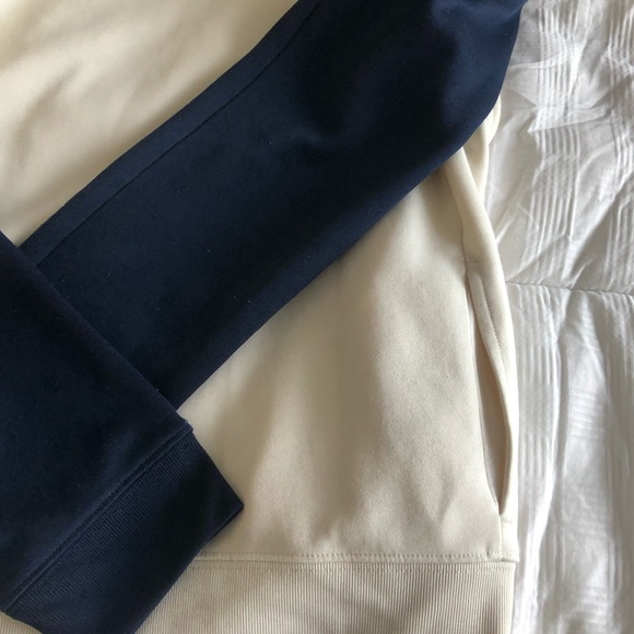 💙Beautiful Casual Joe Fresh Jacket with Pockets in Cream & 2 Shades of Blue💙 - Picture 11 of 13